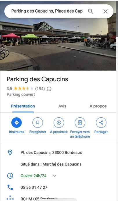 La Maison Des Vignes Bordeaux Eksteriør billede